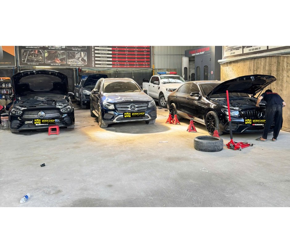 bảo dưỡng mercedes thủ đức