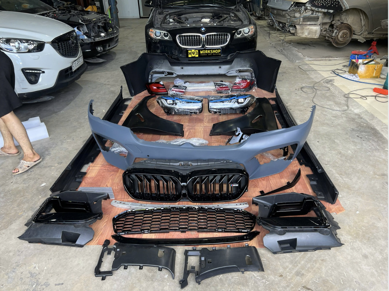 nâng cấp body bmw thủ đức