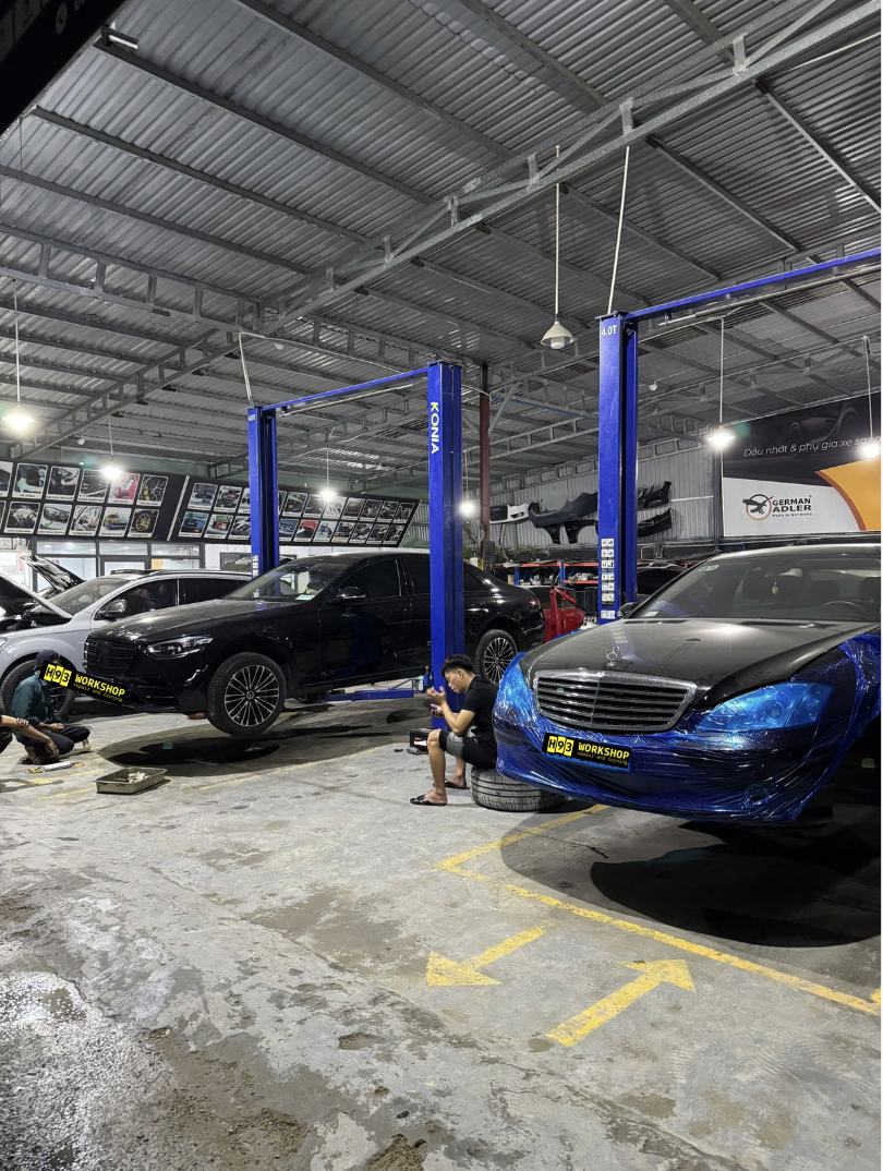 bảo dưỡng mercedes thủ đức