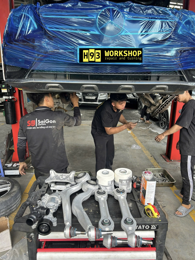 Sửa chữa mercedes thủ đức 