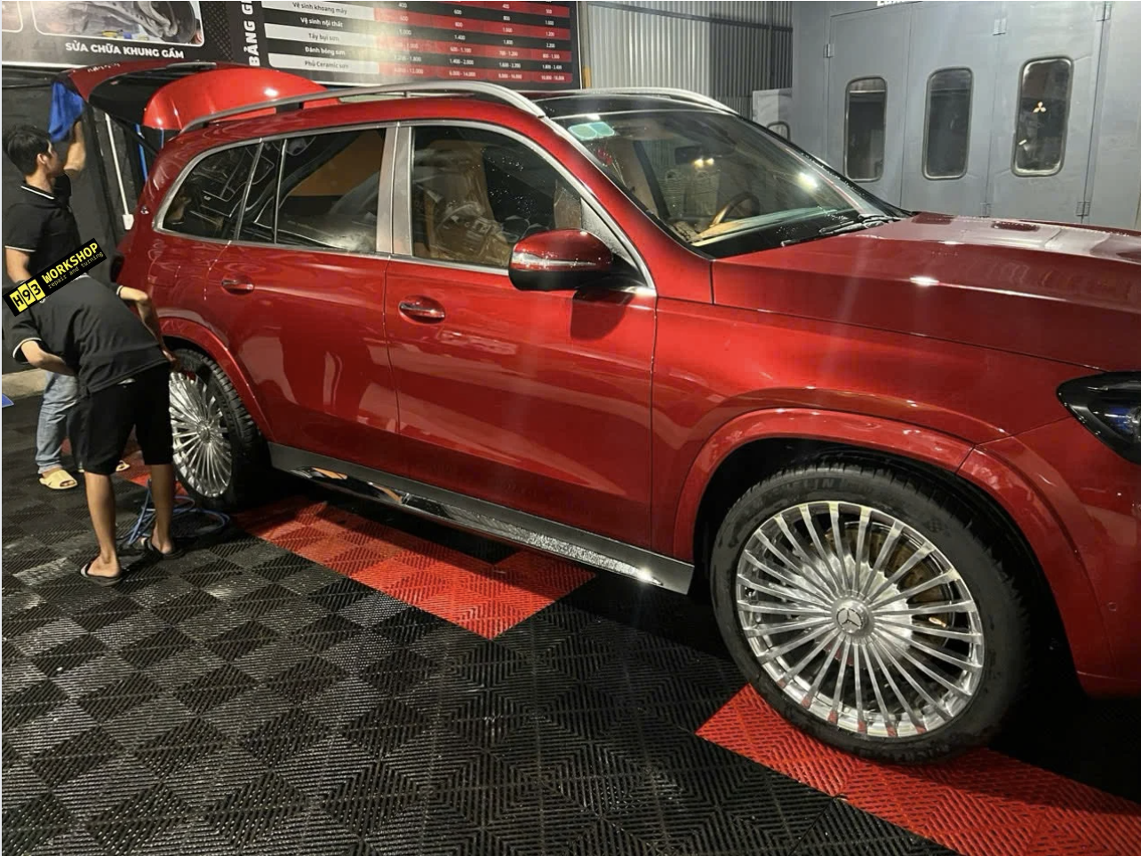 Độ body Mercedes GLS 450 Maybach thủ đức