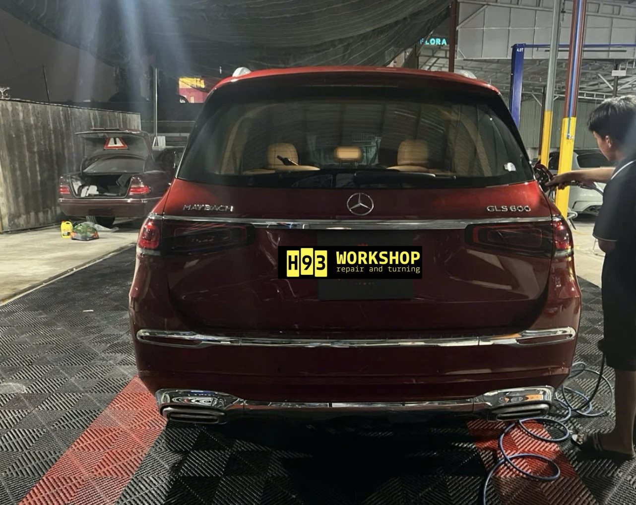 Độ body Mercedes GLS 450 Maybach thủ đức