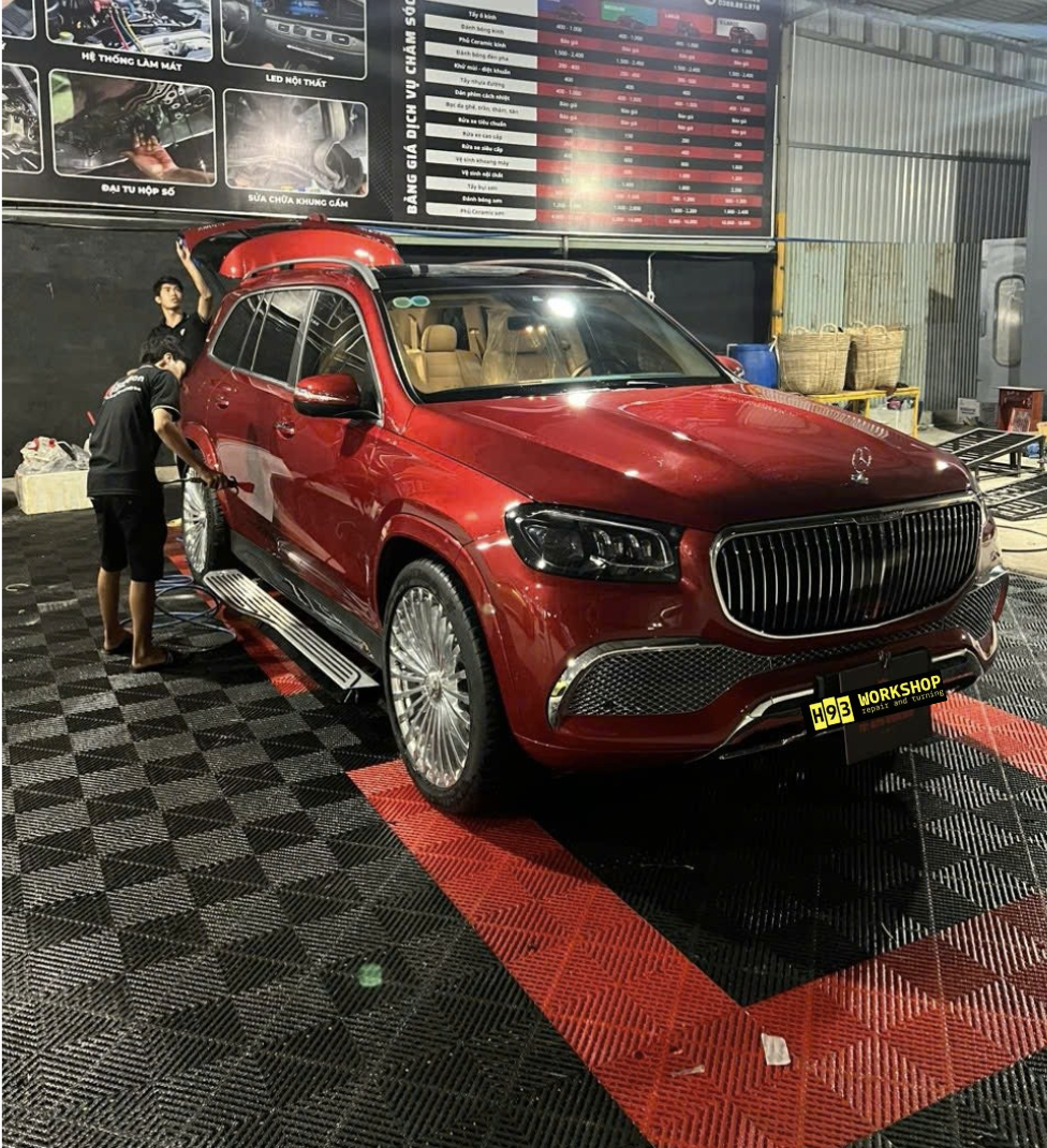 Độ body Mercedes GLS 450 Maybach thủ đức