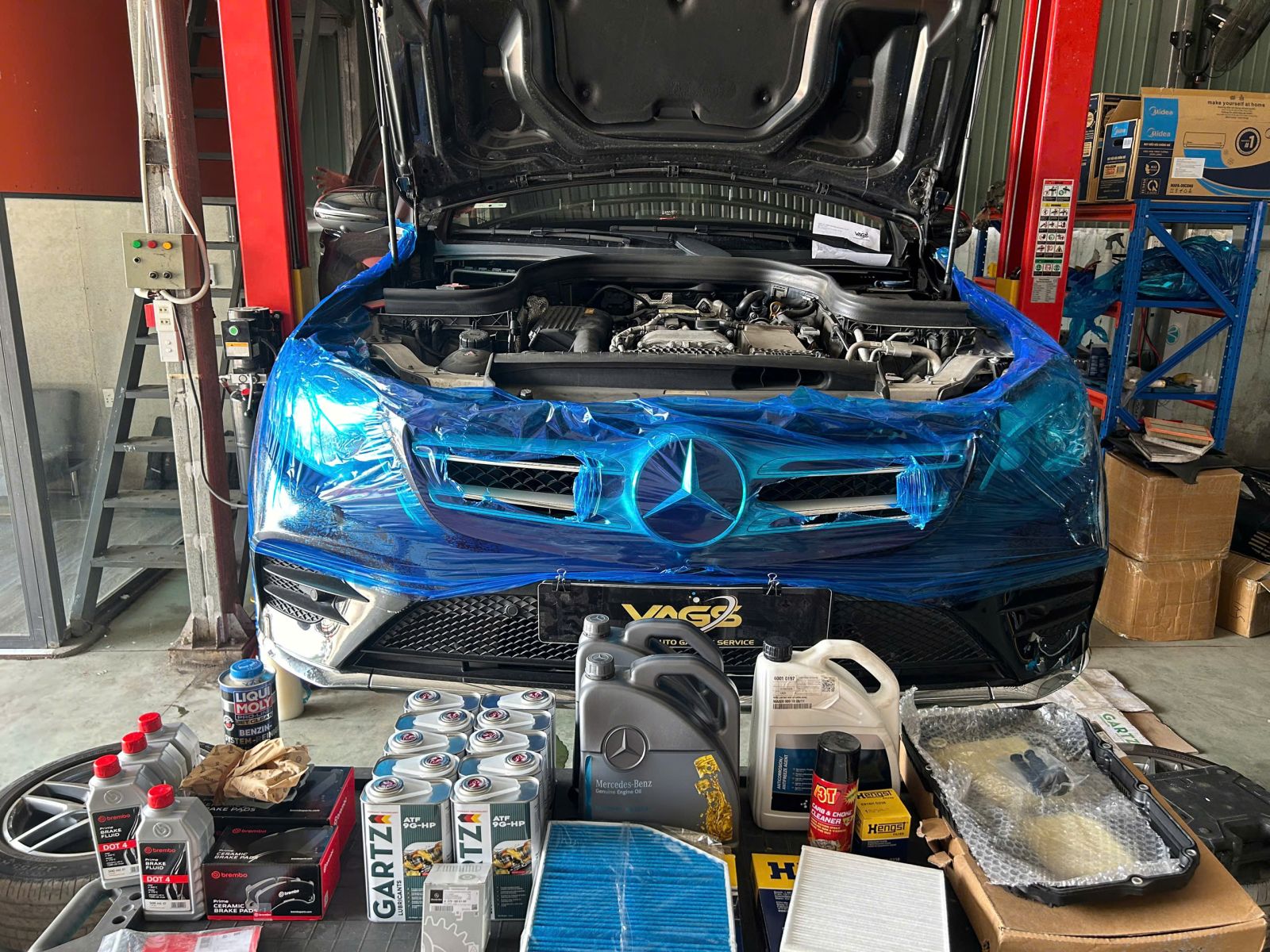 Bảo dưỡng mercedes hcm