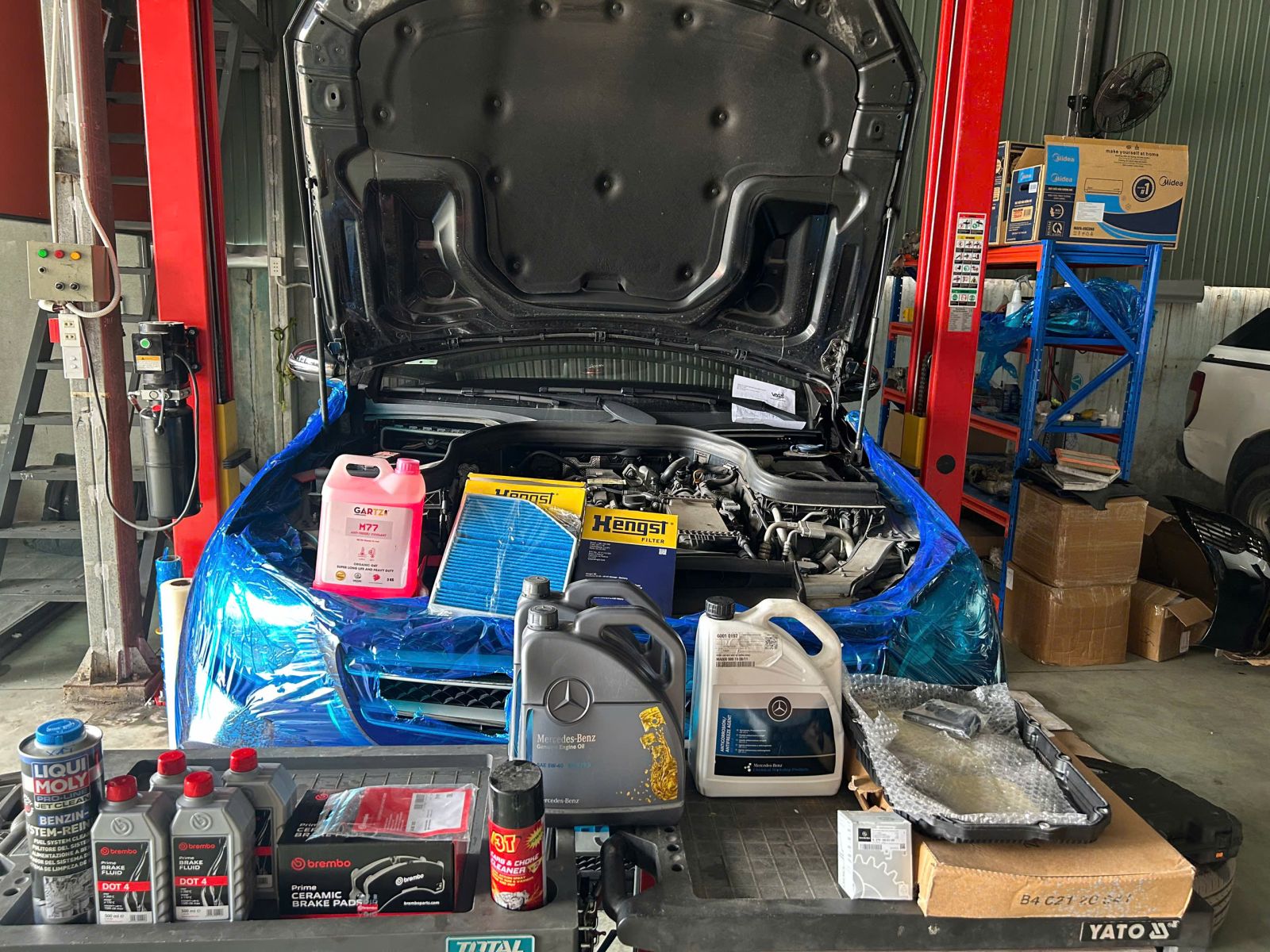 Bảo dưỡng mercedes hcm