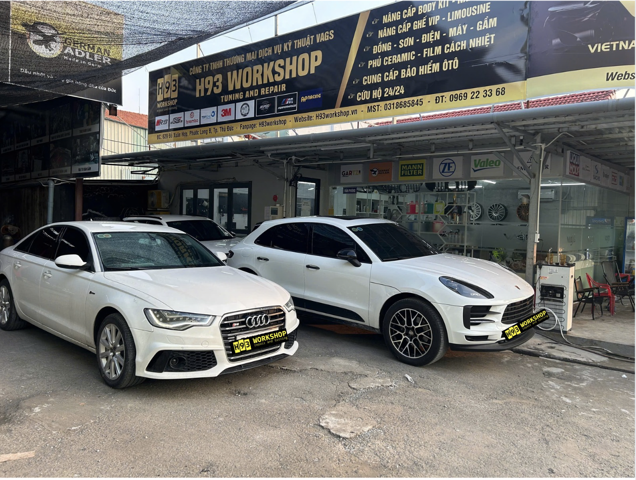 Bảo dưỡng gầm máy porsche thủ đức