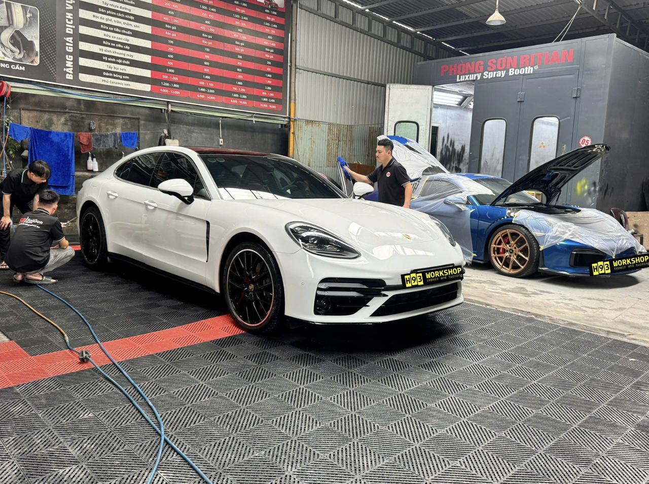 Độ xe Porsche thủ đức
