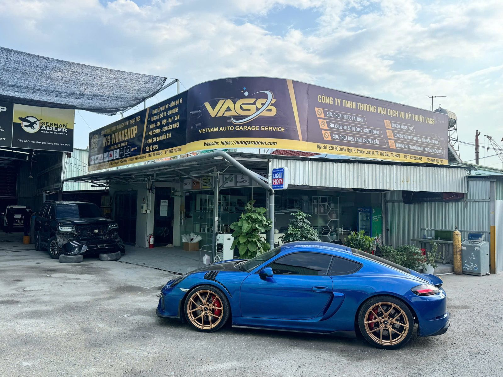 Độ xe Porsche thủ đức