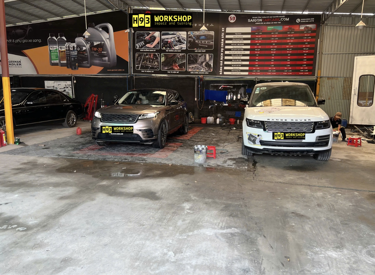 Sửa chữa rangerover thủ đức