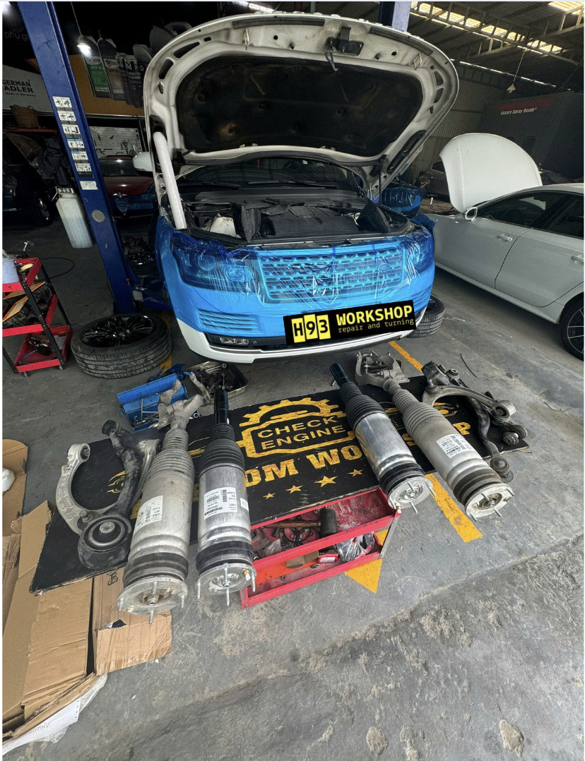 bảo dưỡng rangrover thủ đức