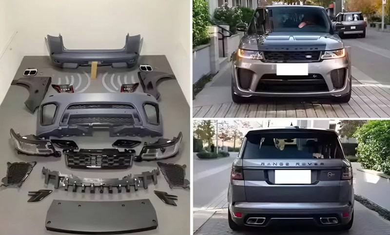 Độ bodykit Range Rover thủ đức