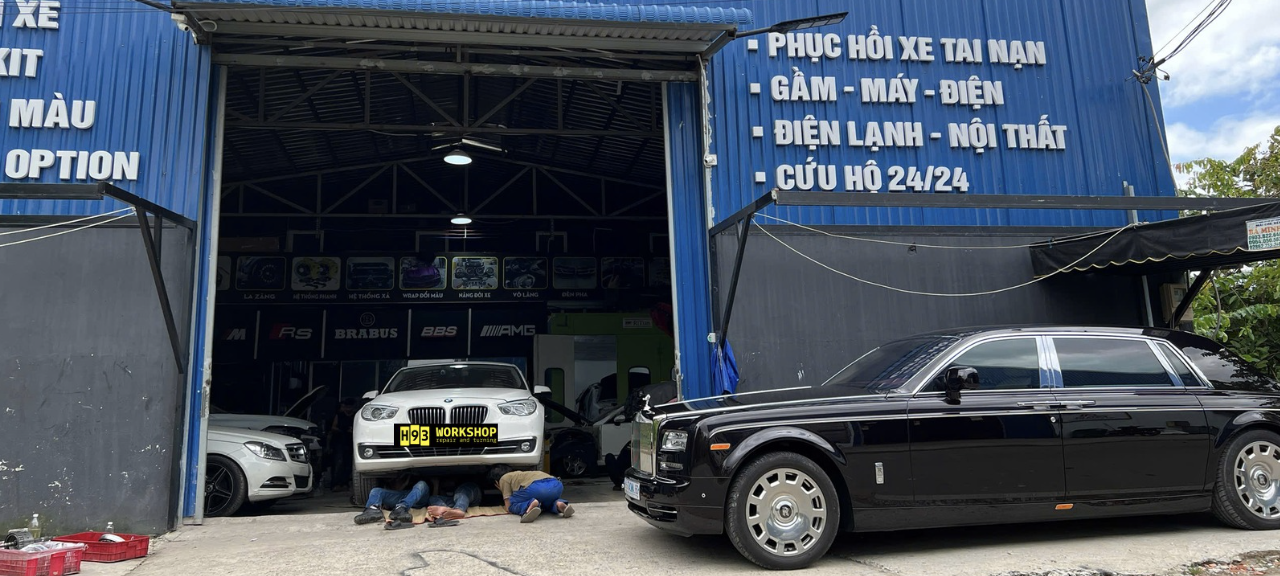 sửa chữa rollroyce thủ đức