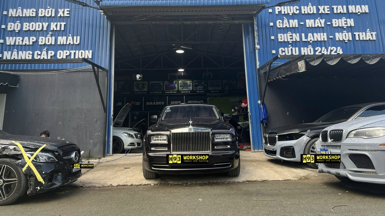 sửa chữa rollroyce thủ đức