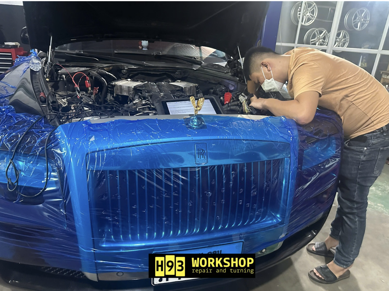 Bảo dưỡng Rollroyce thủ đức