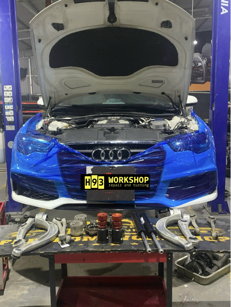 sửa chữa gầm thay thế càng audi thủ đức