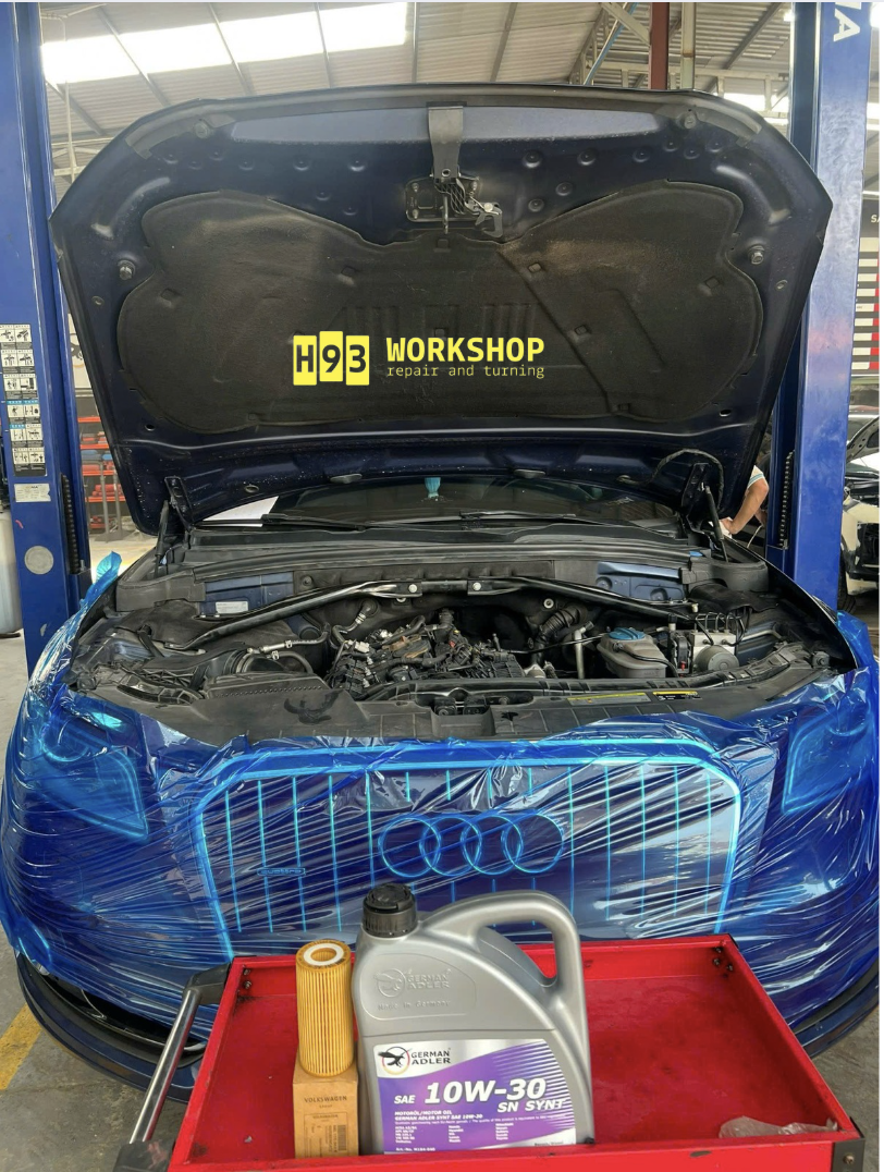 sửa chữa gầm thay thế càng audi thủ đức