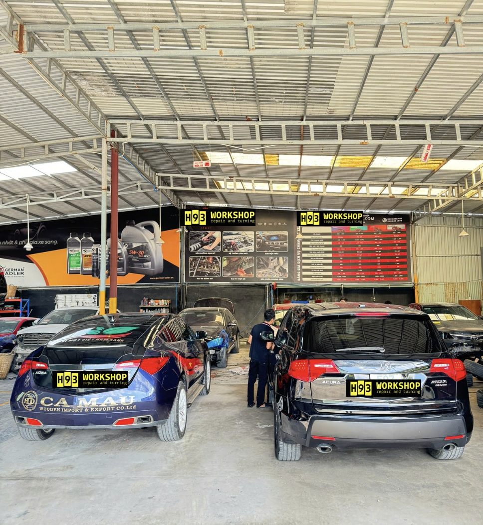 Garage sửa chữa giá hợp lí thủ đức